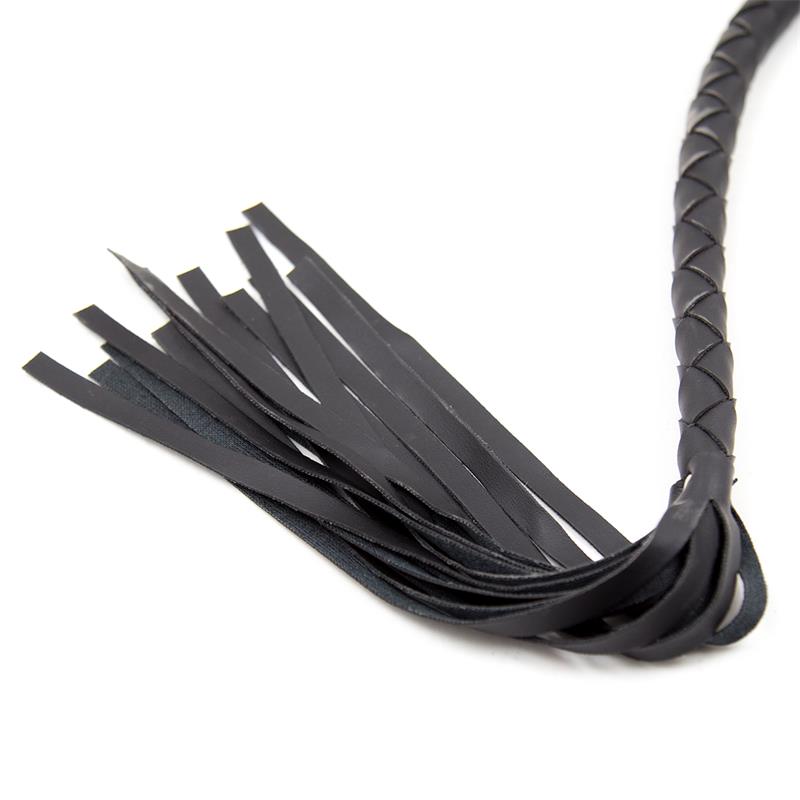 LATETOBED BDSM LINE - WHIP LONG 85 CM BLACK