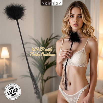 CHISA - WHIP WITH SILICONE TICKLE FEATHERS