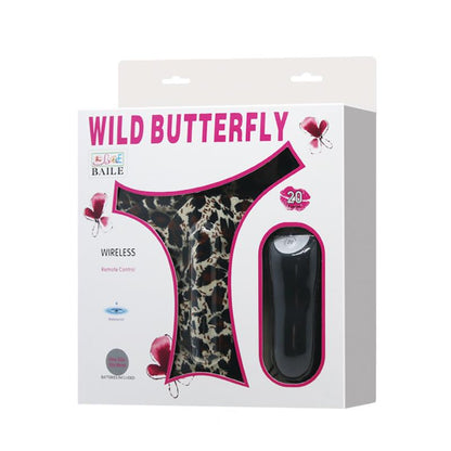 BAILE - WILD BUTTERFLY PANTY VIBRATOR WITH REMOTE CONTROL