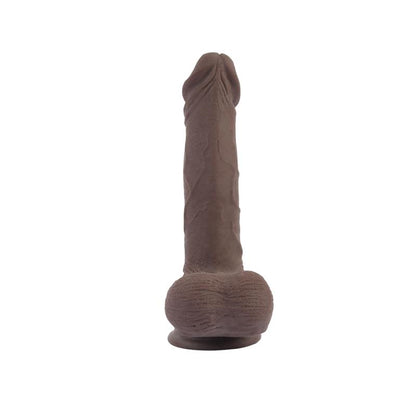 CHISA - WILD PENETRATOR DUAL-DENSITY DILDO BROWN 21.5CM