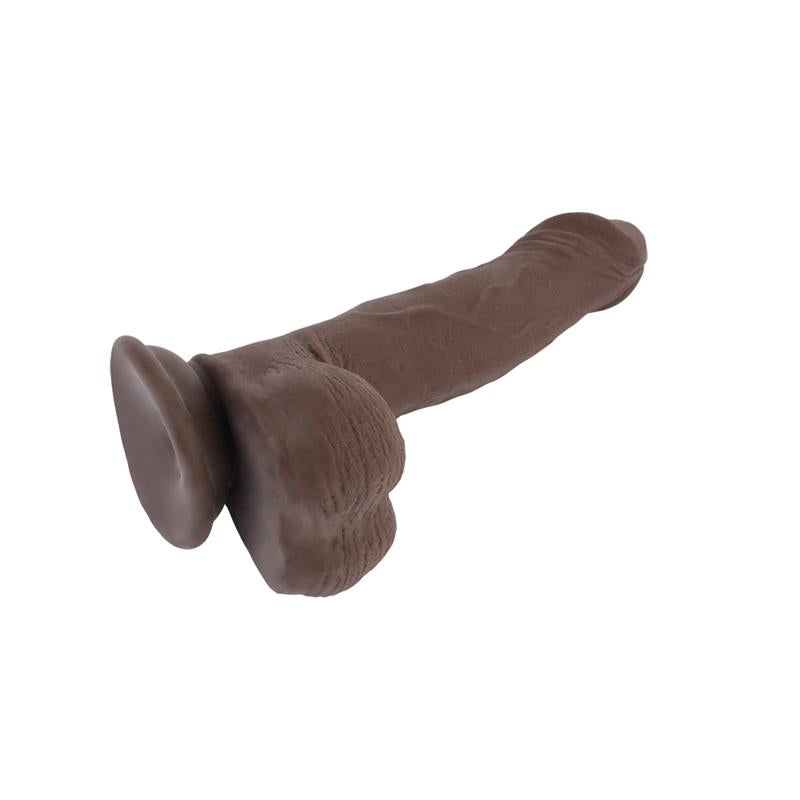 CHISA - WILD PENETRATOR DUAL-DENSITY DILDO BROWN 21.5CM