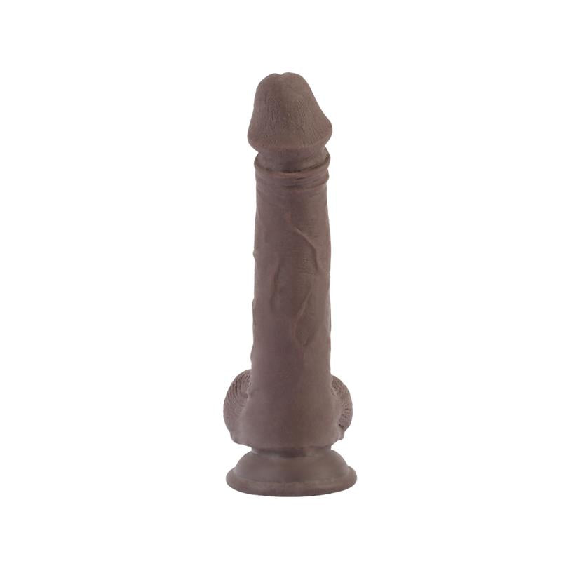 CHISA - WILD PENETRATOR DUAL-DENSITY DILDO BROWN 21.5CM