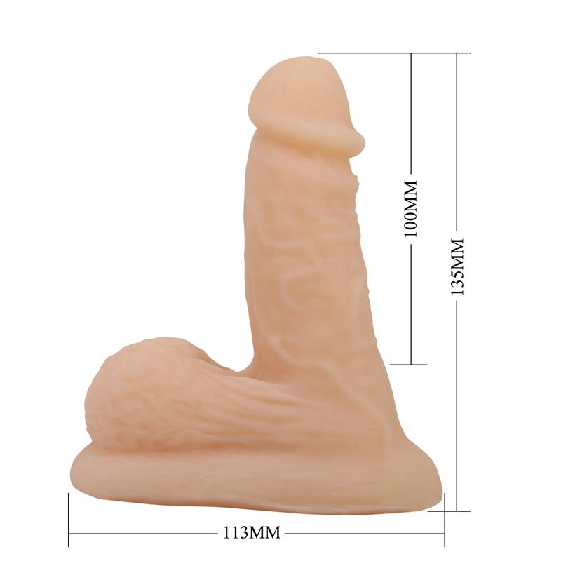 PRETTYLOVE - WILDON REALISTIC DILDO 13.5 CM
