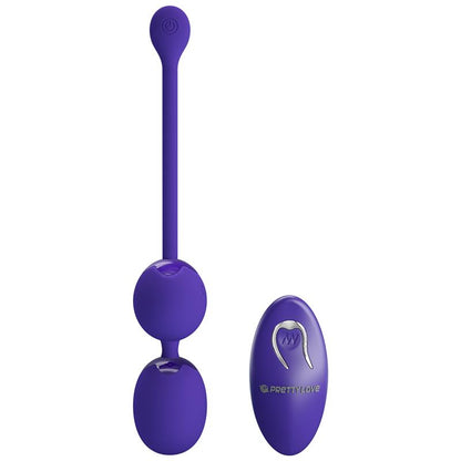 PRETTYLOVE - WILLIE YOUTH VIBRATING KEGEL BALLS WITH REMOTE
