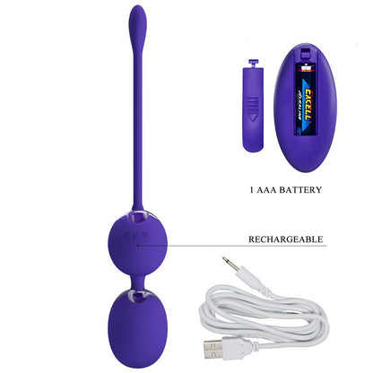 PRETTY LOVE - WILLIE YOUTH REMOTE CONTROL BALLS & VIOLET VIBRATION
