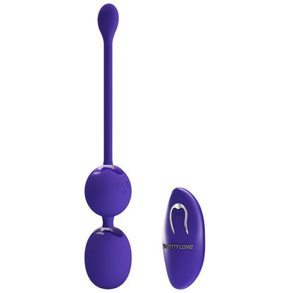 PRETTYLOVE - WILLIE YOUTH VIBRATING KEGEL BALLS WITH REMOTE