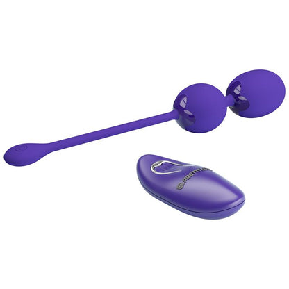 PRETTYLOVE - WILLIE YOUTH VIBRATING KEGEL BALLS WITH REMOTE