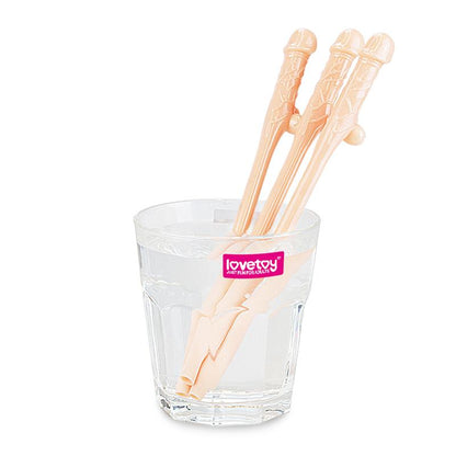 LOVETOY - WILLY STRAWS PACK OF 9