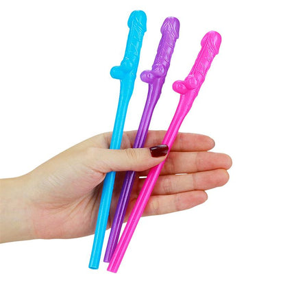 LOVETOY - WILLY STRAWS VARIOUS COLORS PACK OF 9