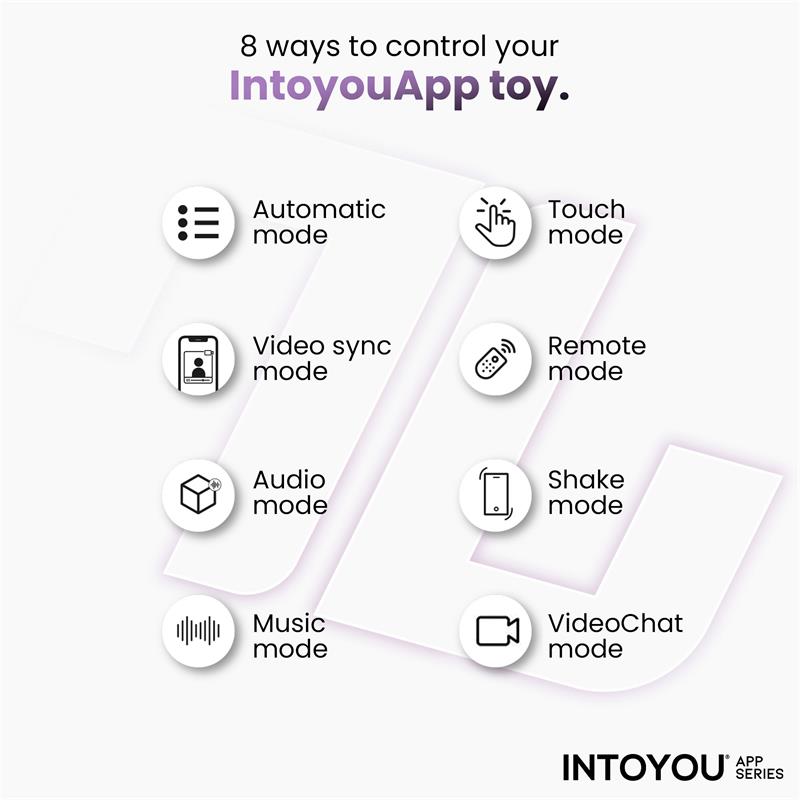 INTOYOU APP SERIES - WINGY BUTTERFLY VIBRATOR WITH APP DARK PURPLE