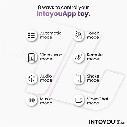 INTOYOU APP SERIES - WINGY BUTTERFLY VIBRATOR WITH APP DARK PURPLE