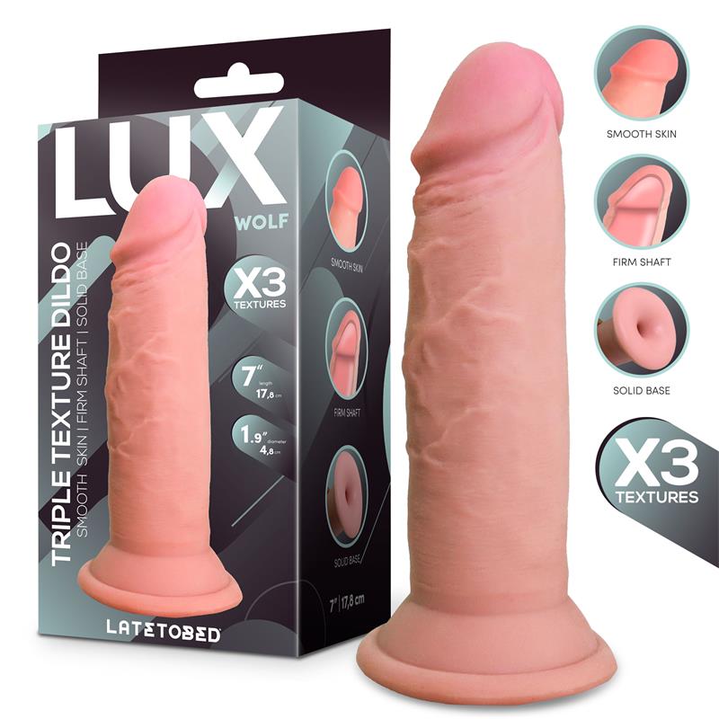 LUX - WOLF TRIPLE DENSITY DILDO 7