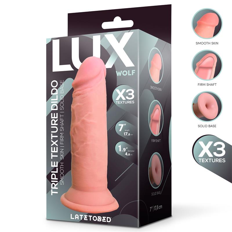 LUX - WOLF TRIPLE DENSITY DILDO 7