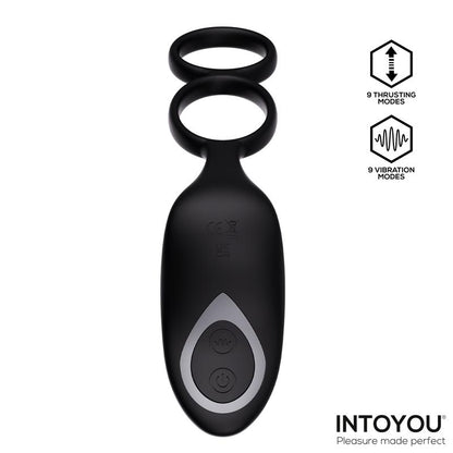 INTOYOU - WOMP PROSTATE MASSAGER WITH VIBRATION, THRUSTING AND REMOTE