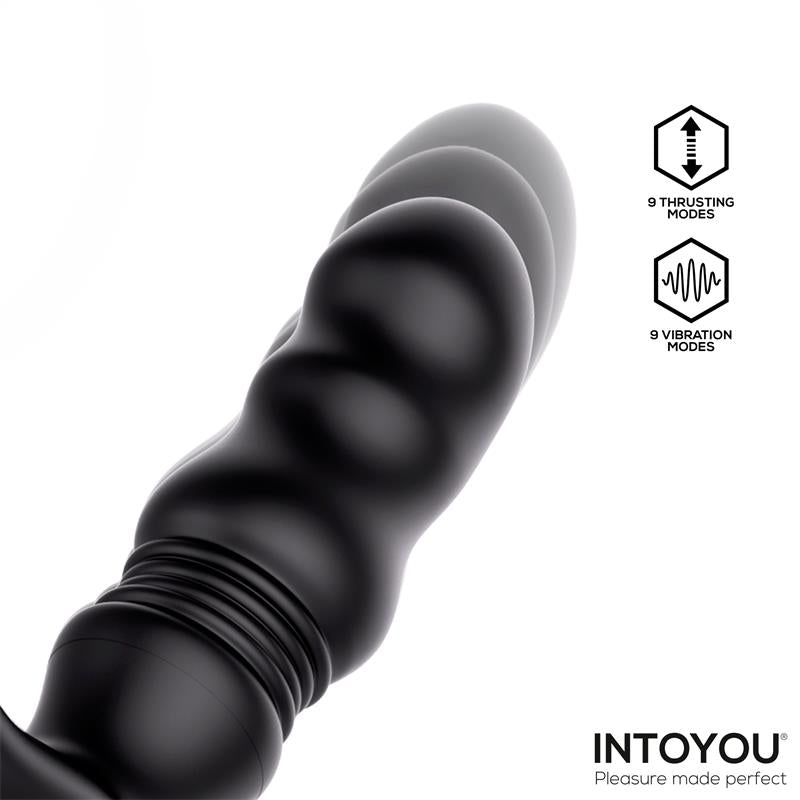 INTOYOU - WOMP PROSTATE MASSAGER WITH VIBRATION, THRUSTING AND REMOTE