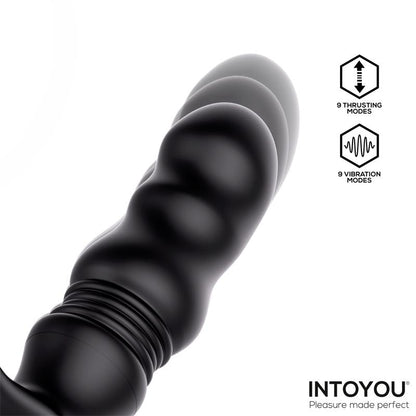 INTOYOU - WOMP PROSTATE MASSAGER WITH VIBRATION, THRUSTING AND REMOTE