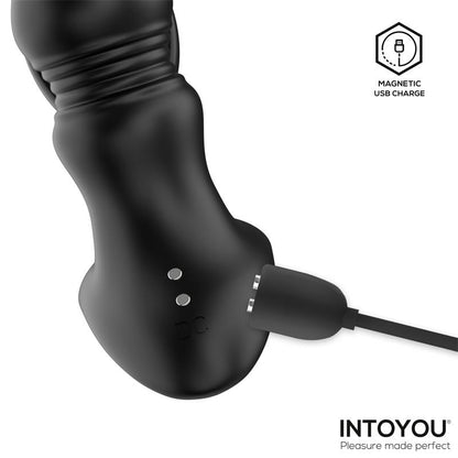 INTOYOU - WOMP PROSTATE MASSAGER WITH VIBRATION, THRUSTING AND REMOTE