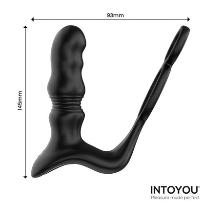 INTOYOU - WOMP PROSTATE MASSAGER WITH VIBRATION, THRUSTING AND REMOTE