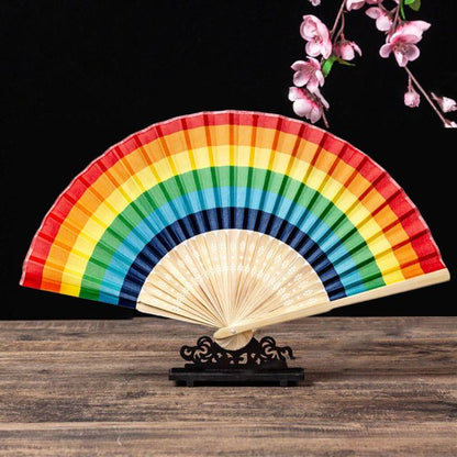 PRIDE - WOODEN FAN LGBT