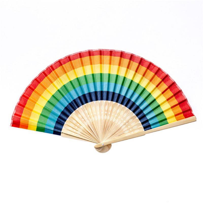 PRIDE - WOODEN FAN LGBT