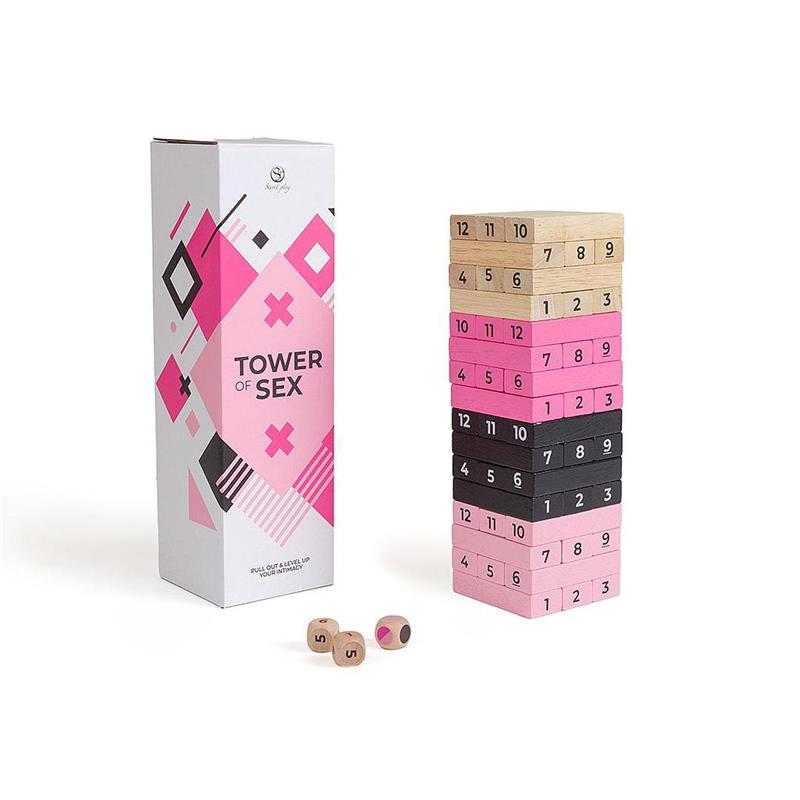 SECRET PLAY - WOODEN GAME TOWER OF SEX