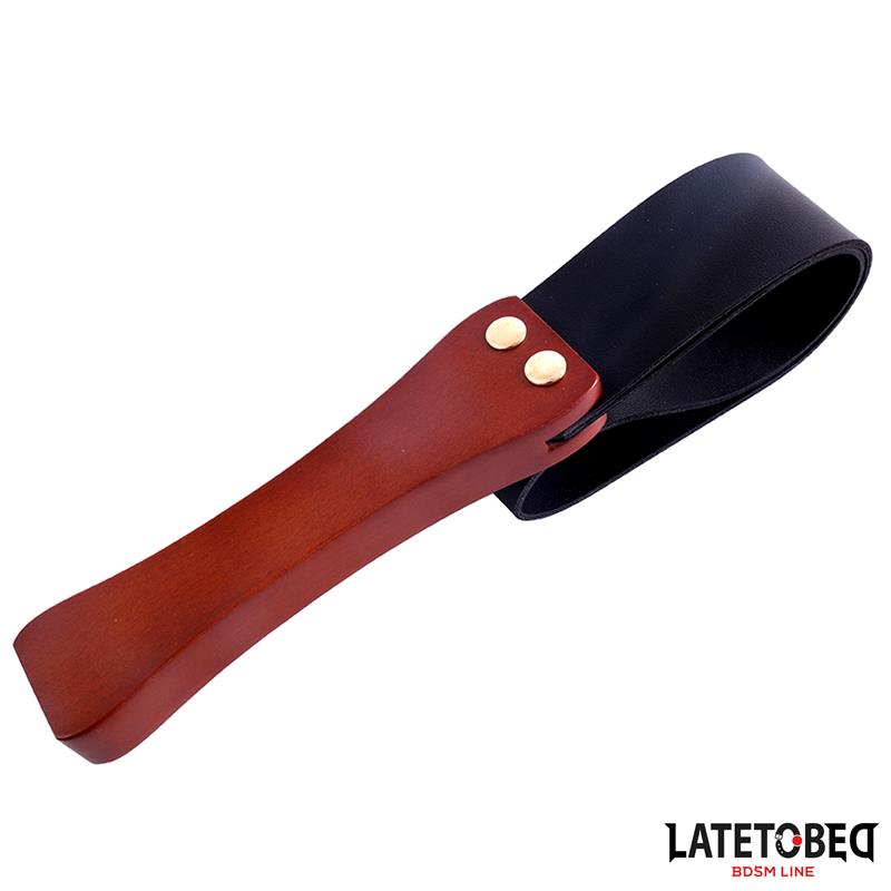 LATETOBED BDSM LINE - WOODEN HANDLE PADDLE 47 CM