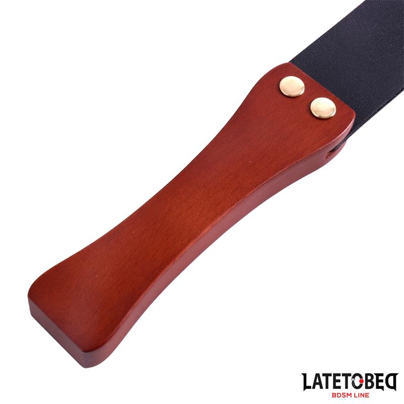 LATETOBED BDSM LINE - WOODEN HANDLE PADDLE 47 CM