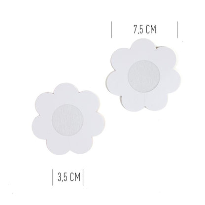 SECRET PLAY - WOW BOOBS! NIPPLE COVERS FLOWER SHAPPED HOLOGRAPHIC