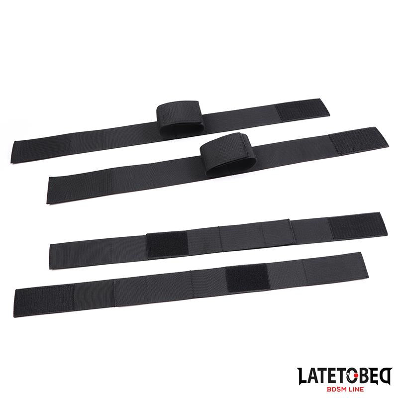LATETOBED BDSM LINE - WRIST AND THIGH RESTRAINTS NYLON