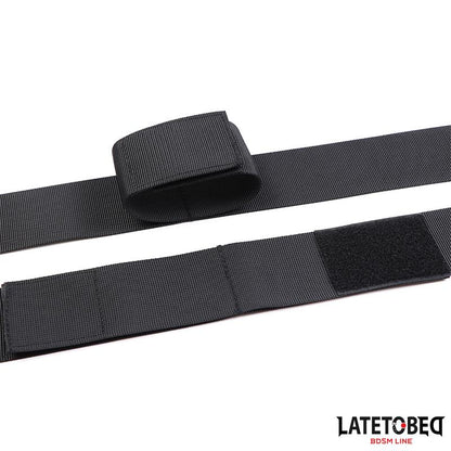 LATETOBED BDSM LINE - WRIST AND THIGH RESTRAINTS NYLON