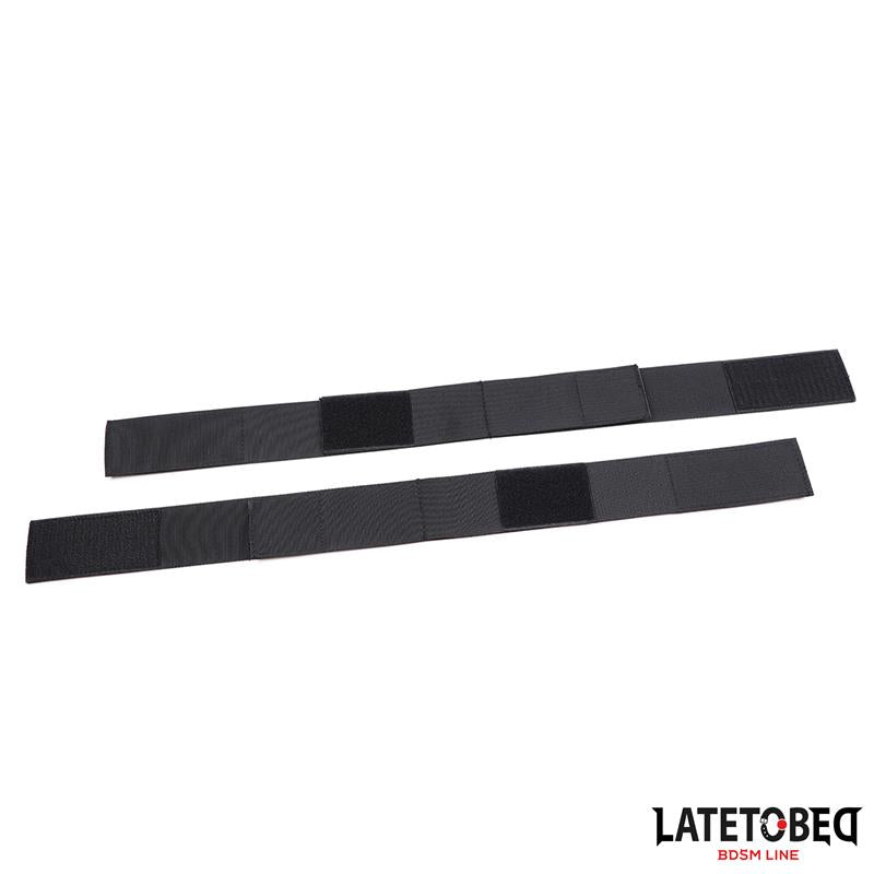 LATETOBED BDSM LINE - WRIST AND THIGH RESTRAINTS NYLON
