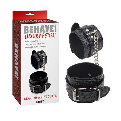CHISA - WRIST CUFFS BE GOOD BLACK