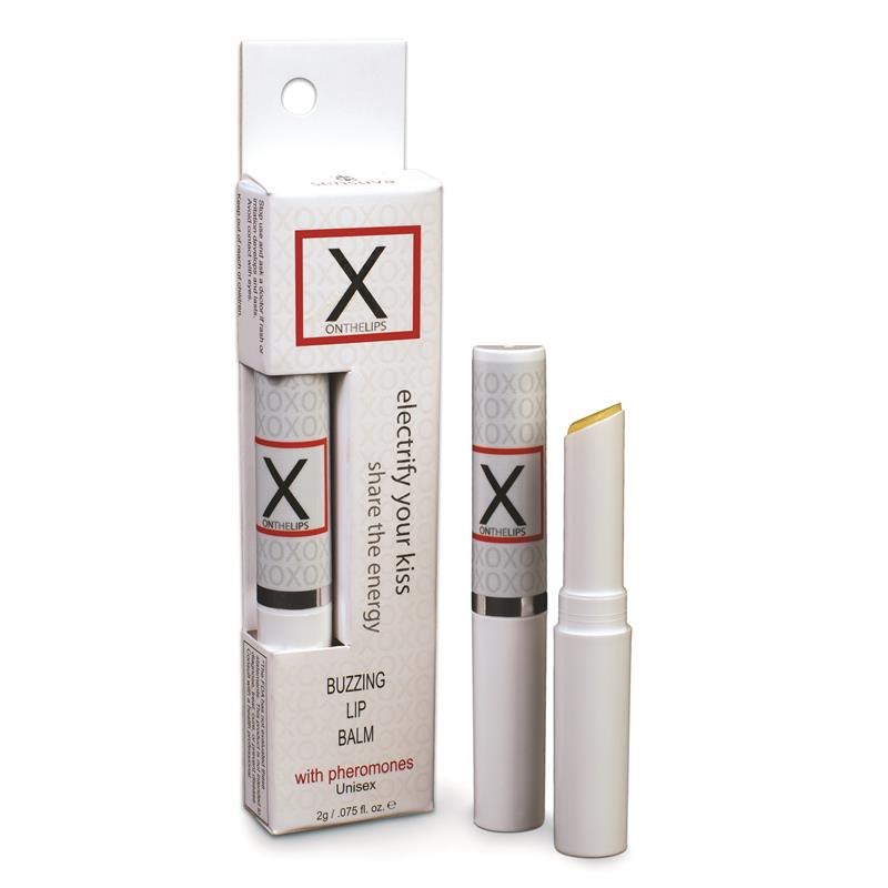 SENSUVA - X ON THE LIPS STIMULATING AND VIBRATING LIP BALM ORIGINAL 2 GR
