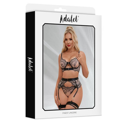 ADALET LINGERIE - XIMENA 4 PCS SET WITH GARTER BELT