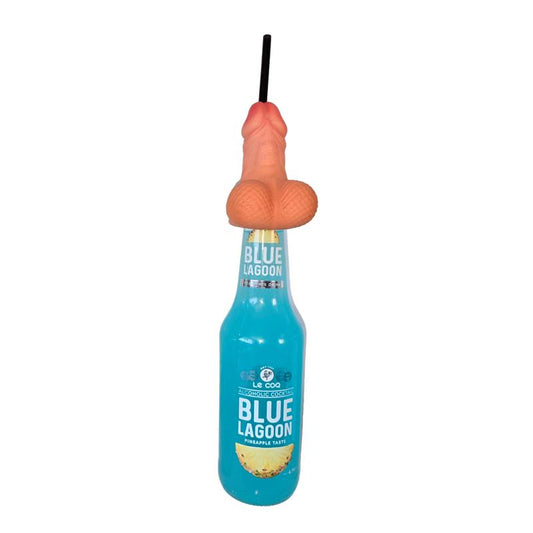 DIVERTY SEX - XXL PENIS-SHAPED STRAW FOR 360 ML BOTTLE