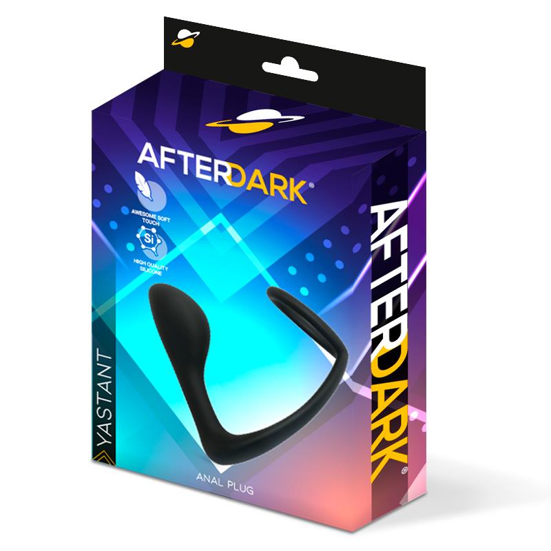 AFTERDARK - YASTANT ANAL PLUG WITH TESTICLES RING