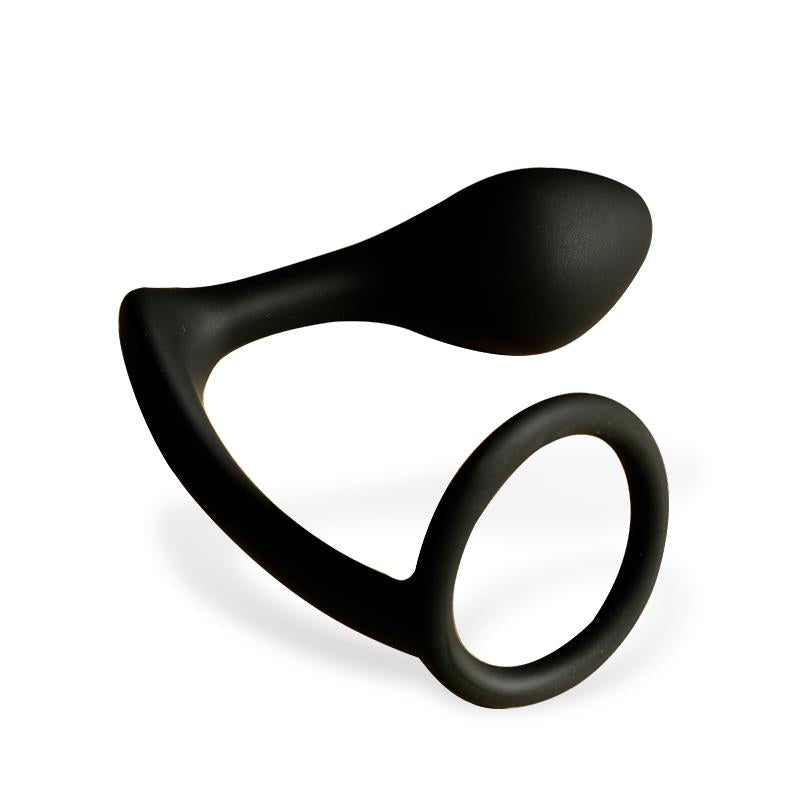 AFTERDARK - YASTANT ANAL PLUG WITH TESTICLES RING