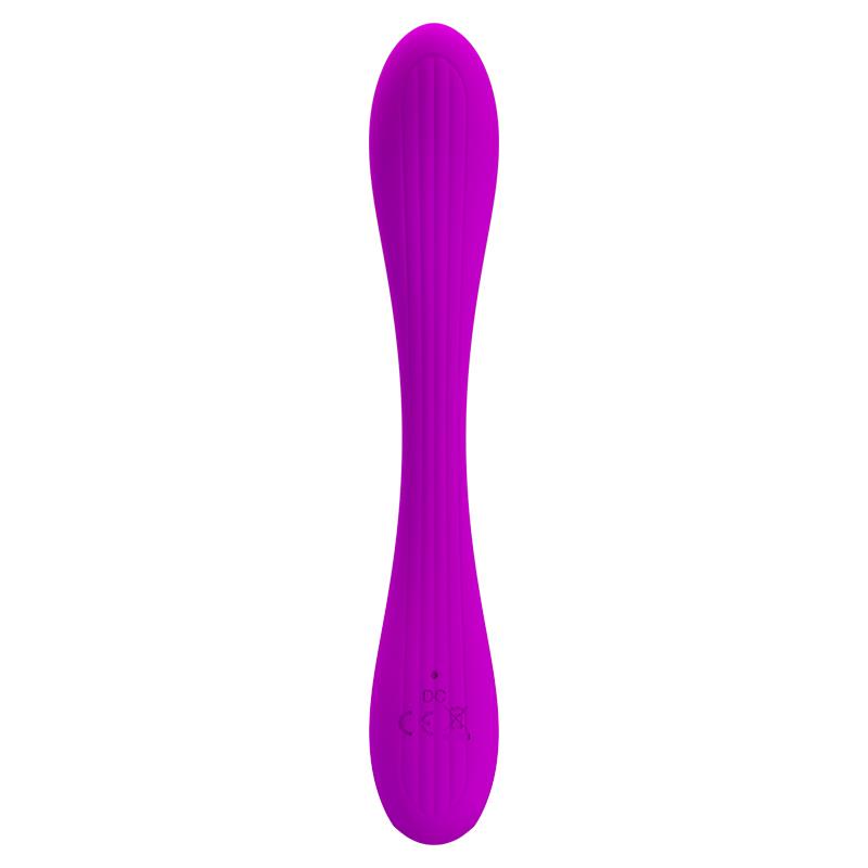PRETTYLOVE - YEDDA VIBRATOR BENDABLE USB SILICONE PURPLE