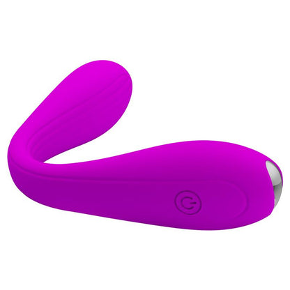 PRETTYLOVE - YEDDA VIBRATOR BENDABLE USB SILICONE PURPLE
