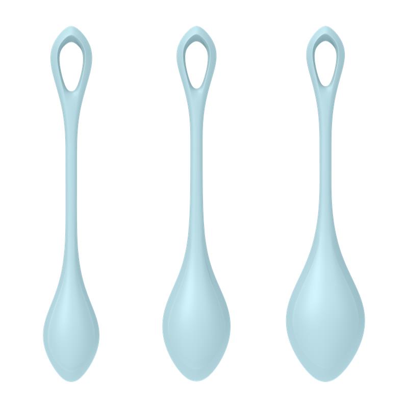 SATISFYER - YONI POWER 2 TRAINING SET BLUE