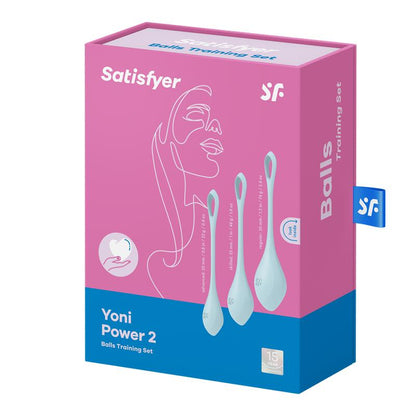 SATISFYER - YONI POWER 2 TRAINING SET BLUE