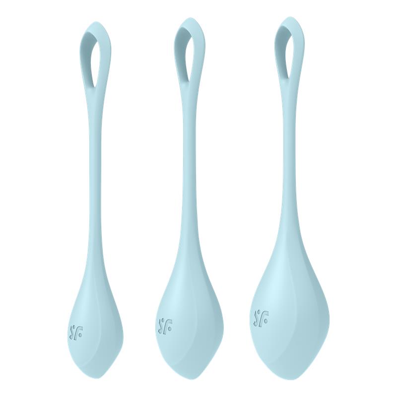 SATISFYER - YONI POWER 2 TRAINING SET BLUE
