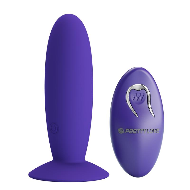 PRETTYLOVE - YOUTH VIBRATING ANAL PLUG WITH REMOTE