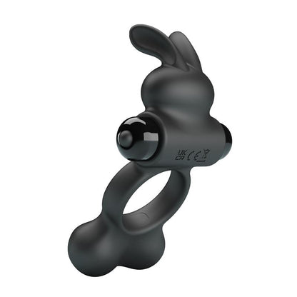 PRETTYLOVE - YUSUF VIBRATING PENIS RING WITH STEEL BEADS 2X33GR