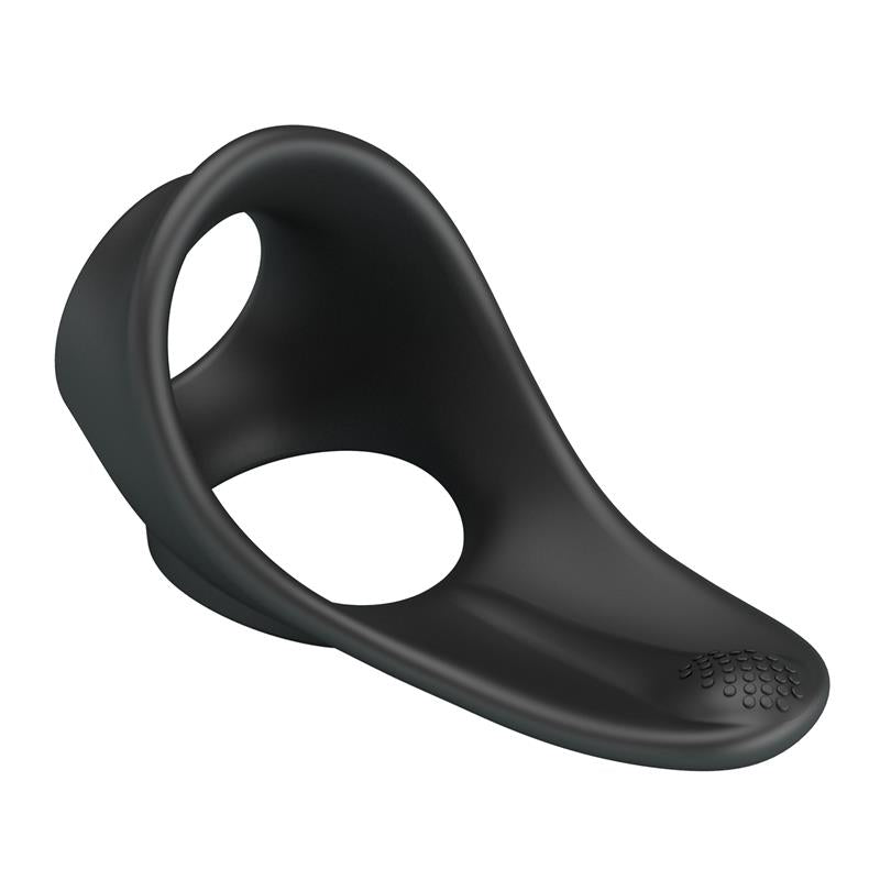 CRAZY BULL - ZADOK SILICONE COCK AND TESTICLES RING