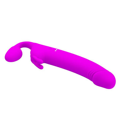 PRETTYLOVE - ZANINI VIBRATING STRAPLESS STRAPON SILICONE