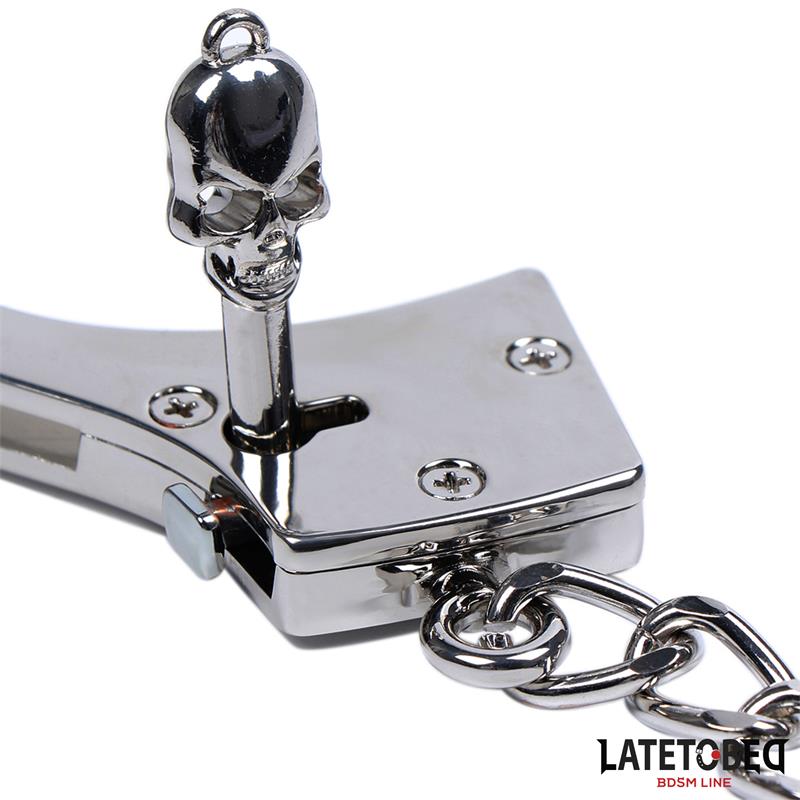 LATETOBED BDSM LINE - ZINC ALLOY CUFF 252G