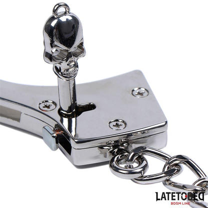 LATETOBED BDSM LINE - ZINC ALLOY CUFF 252G