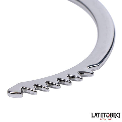 LATETOBED BDSM LINE - ZINC ALLOY CUFF 252G