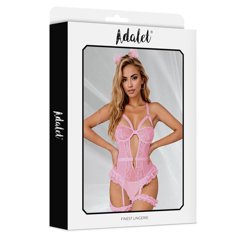 ADALET LINGERIE - ZOA TEDDY WITH LEG RING